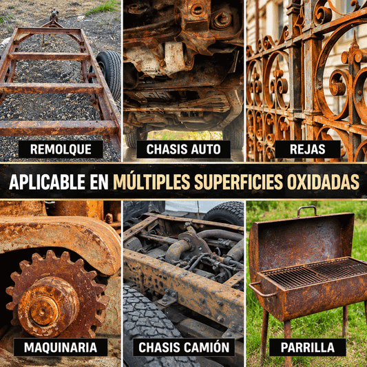 2X1 Convertidor Óxido - Transforma el óxido existente en una capa negra protectora