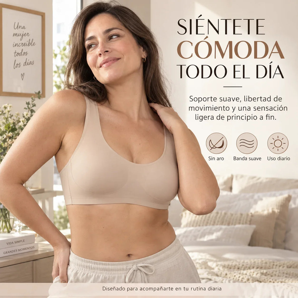 Pack 3x1 Sostén Premium sin Aros - Despídete del dolor