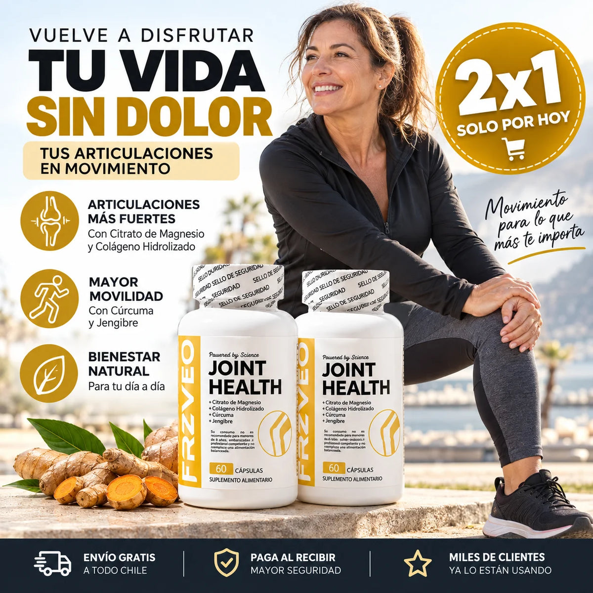 2x1 Joint Health | Apoyo diario para tus articulaciones y movilidad