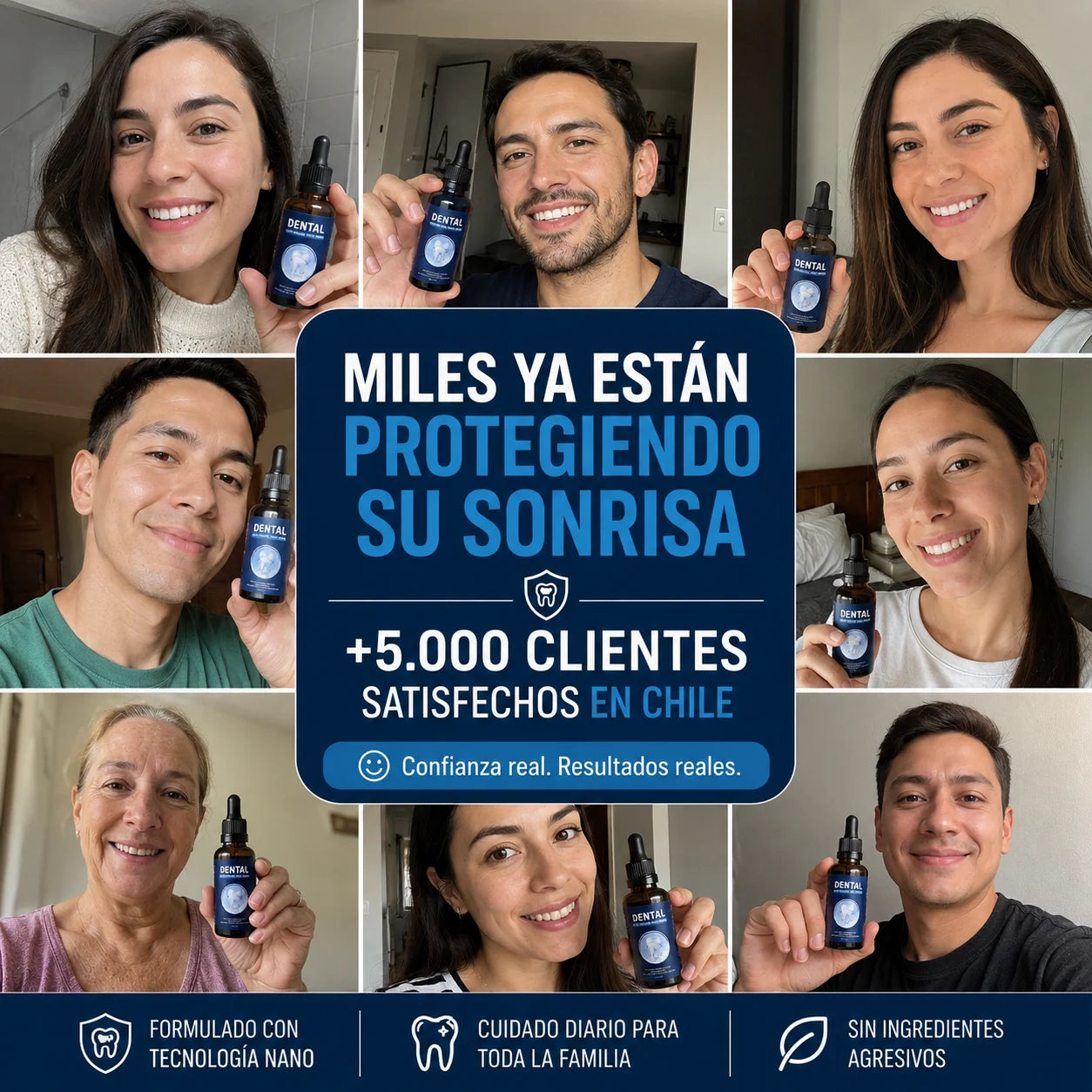 Nano Shield Dental - Escudo dental definitivo, sonrisa más limpia, fresca y cuidada.