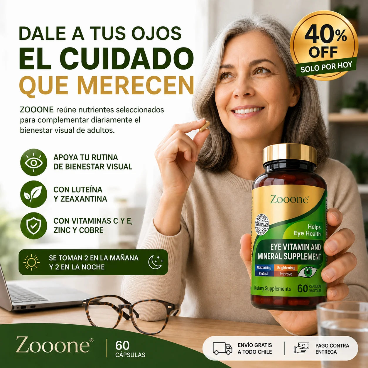 ZOOONE – Apoyo visual diario, cuidado integral y bienestar para tu rutina
