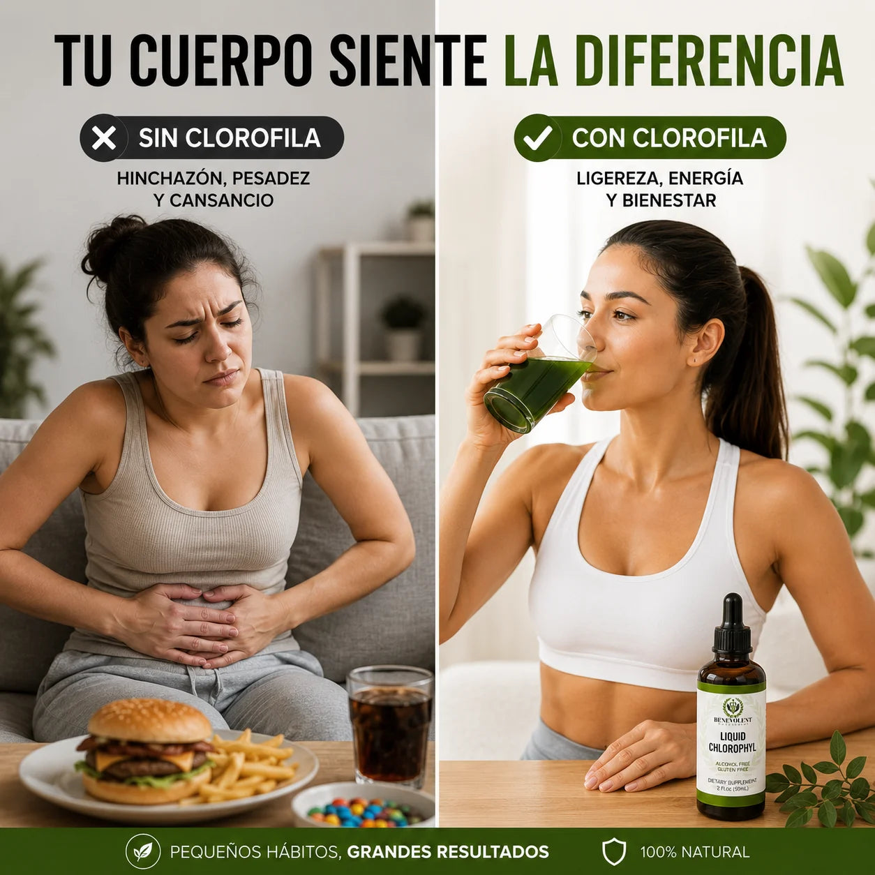 CLOROFILA BENEVOLENT® - Revitaliza y restaura tu cuerpo