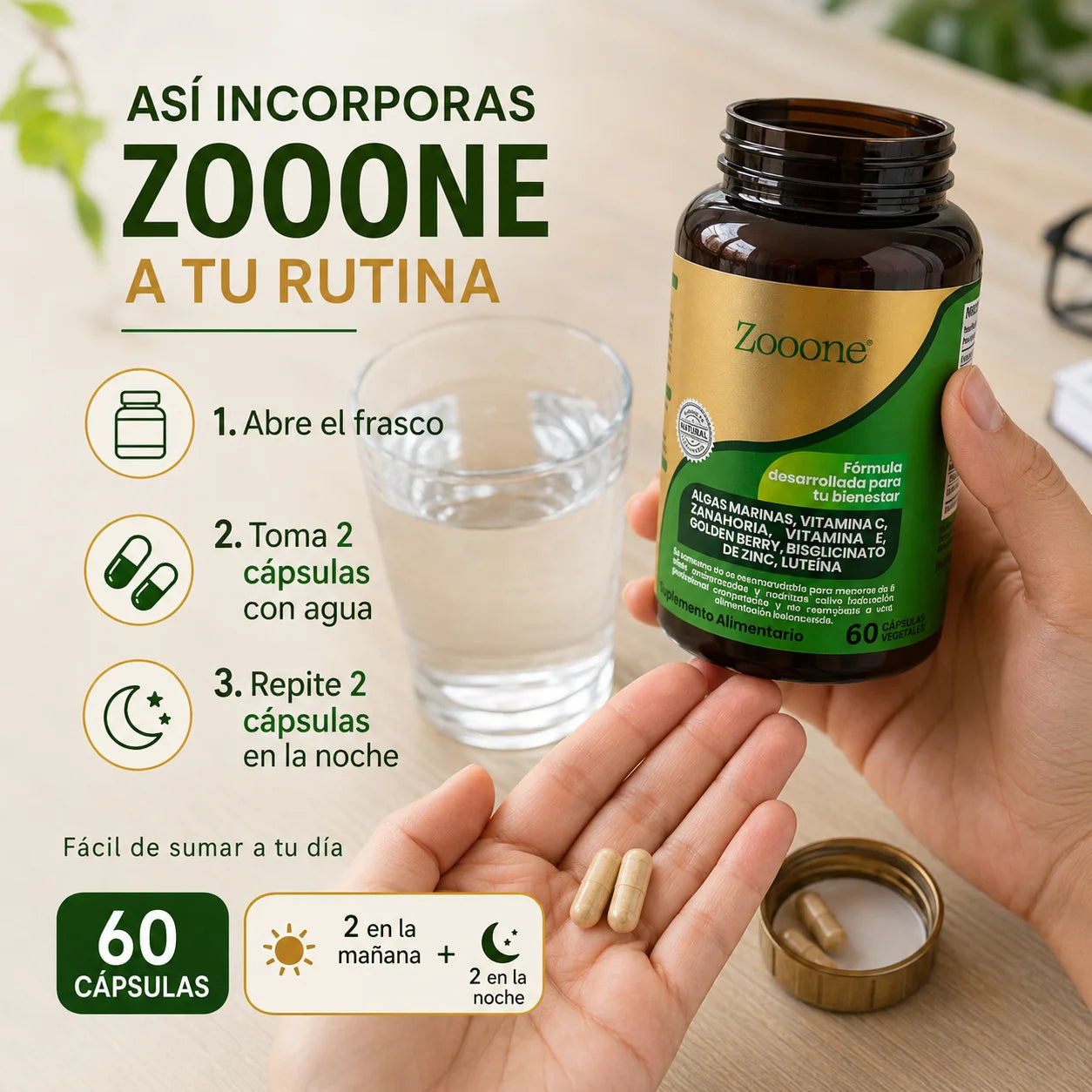 ZOOONE – Apoyo visual diario, cuidado integral y bienestar para tu rutina