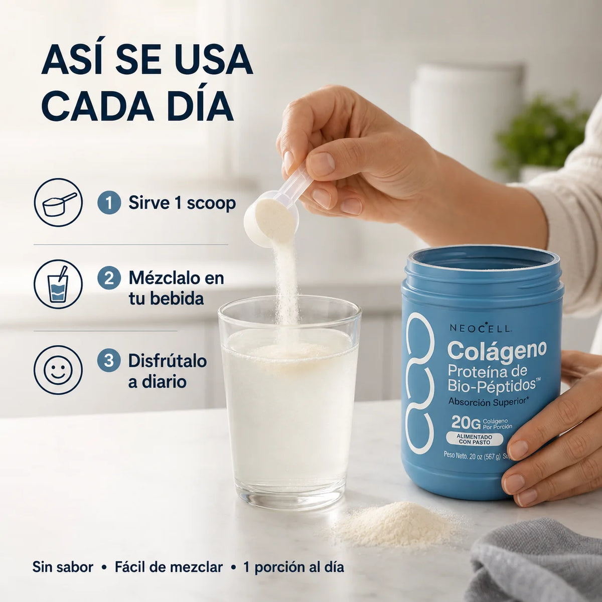 NeoCell 4 en 1 – Piel, cabello, uñas y articulaciones