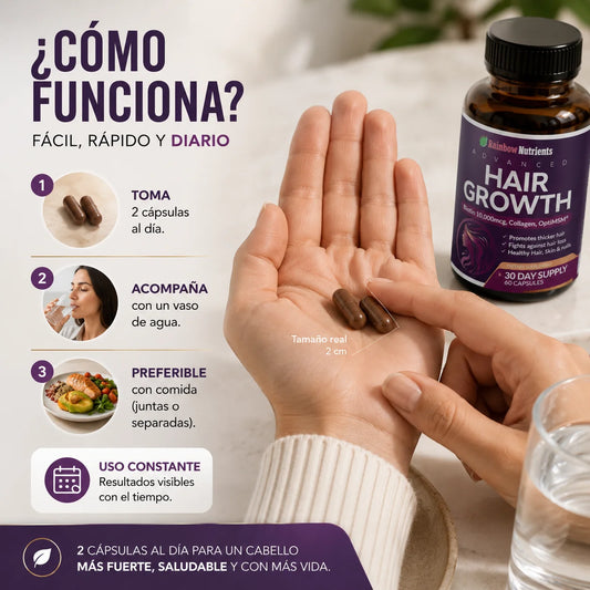 Hair Growth – Menos quiebre, más fuerza y brillo