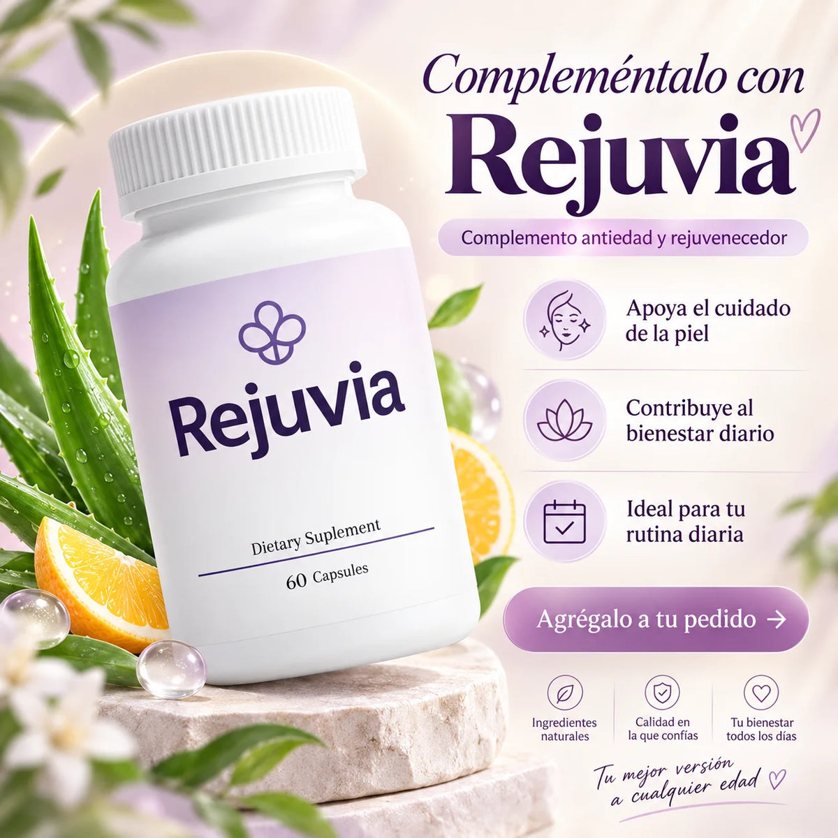 REJUVIA - Anti edad rejuvenecedor
