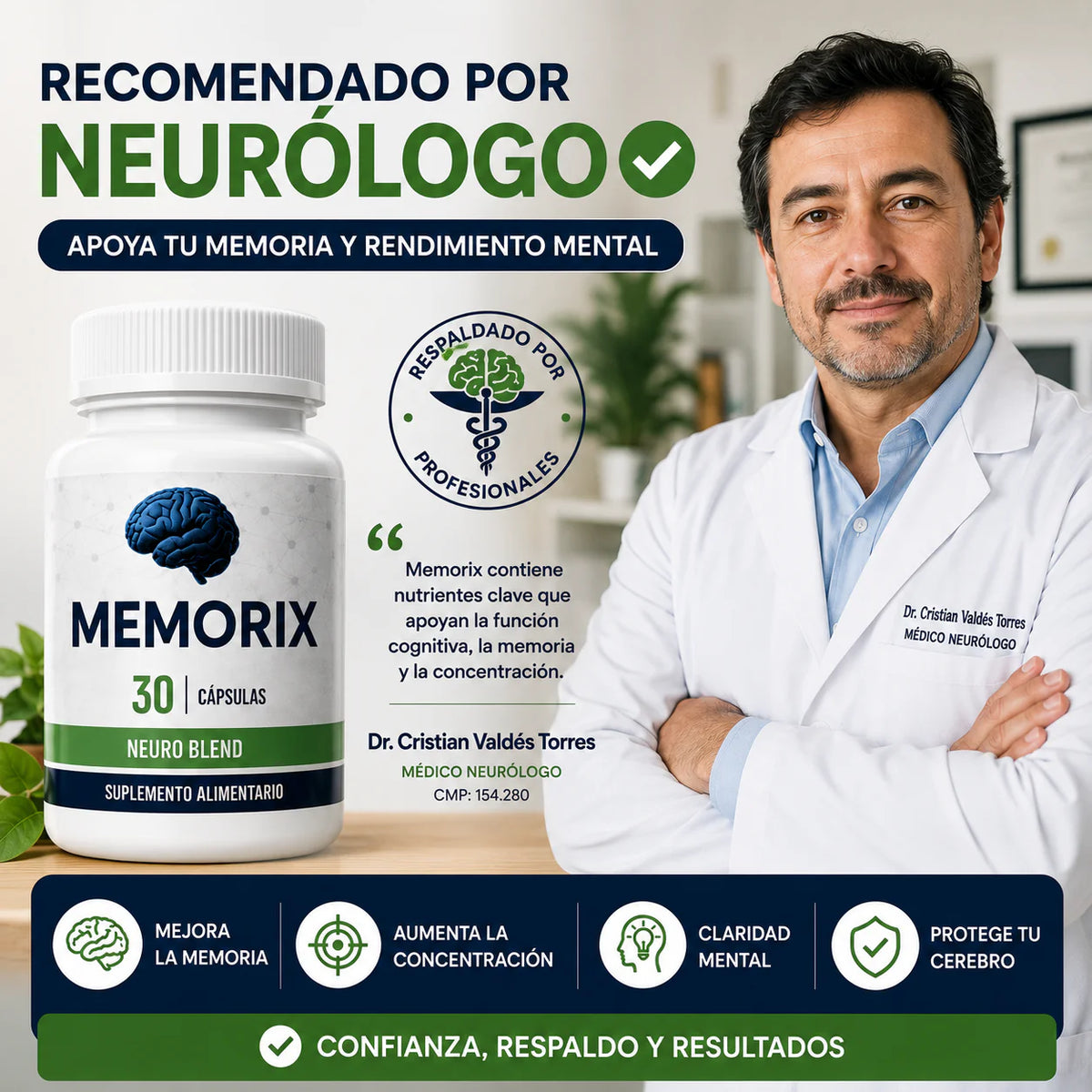 Memorix – Apoyo diario para la memoria, concentración y enfoque mental