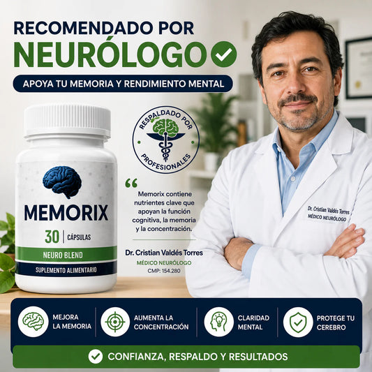 Memorix – Apoyo diario para la memoria, concentración y enfoque mental