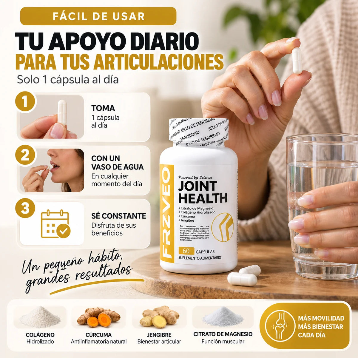 2x1 Joint Health | Apoyo diario para tus articulaciones y movilidad