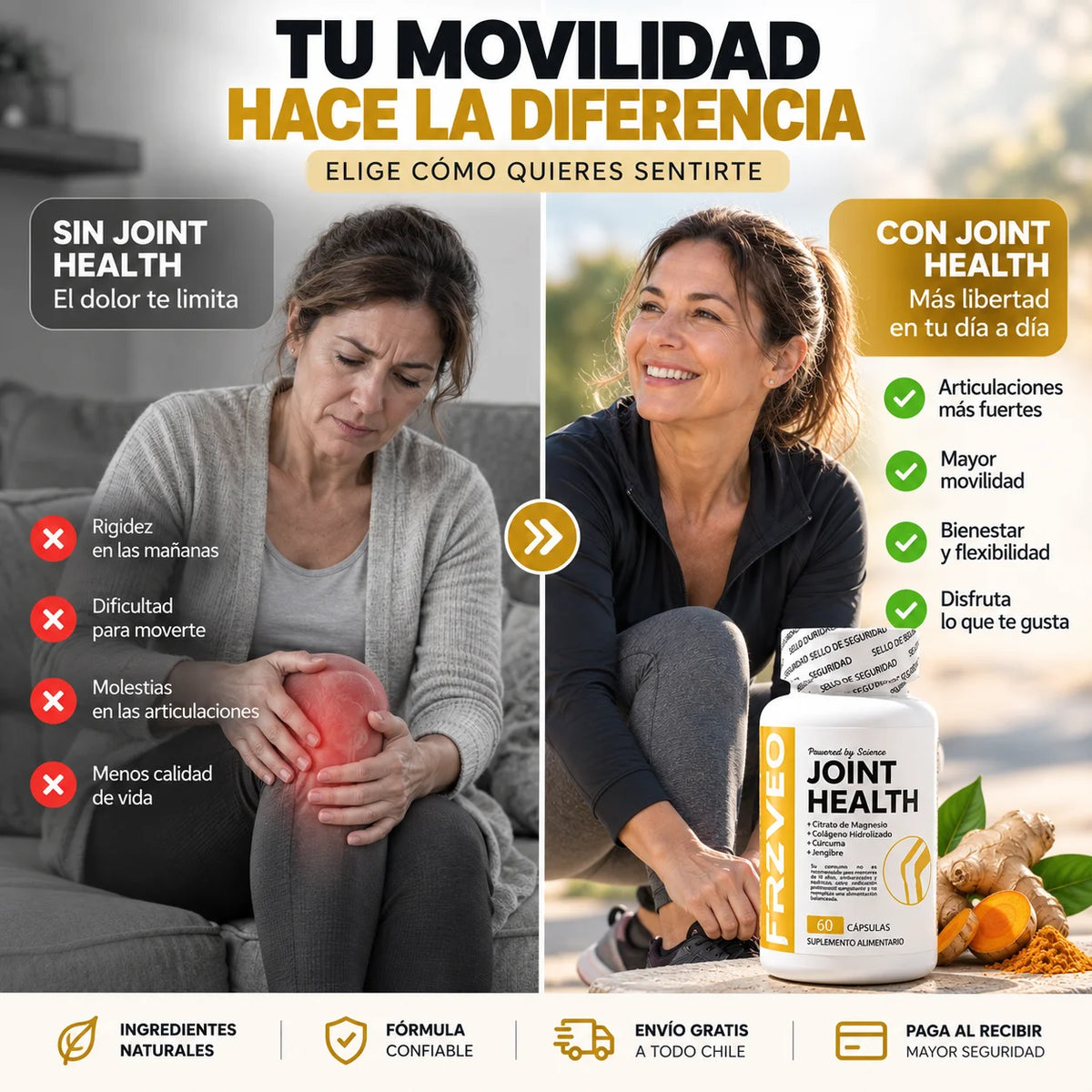 2x1 Joint Health | Apoyo diario para tus articulaciones y movilidad