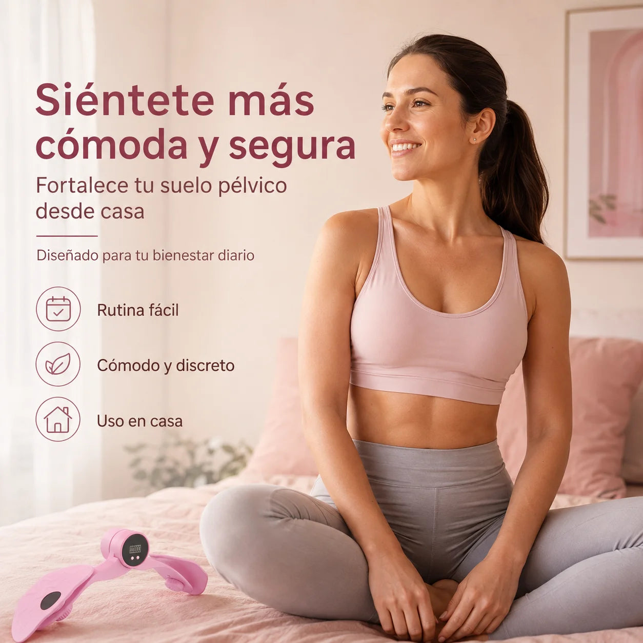 KegelFit Pro 3 Niveles – Fortalece, Tonifica y Mejora el Control Muscular