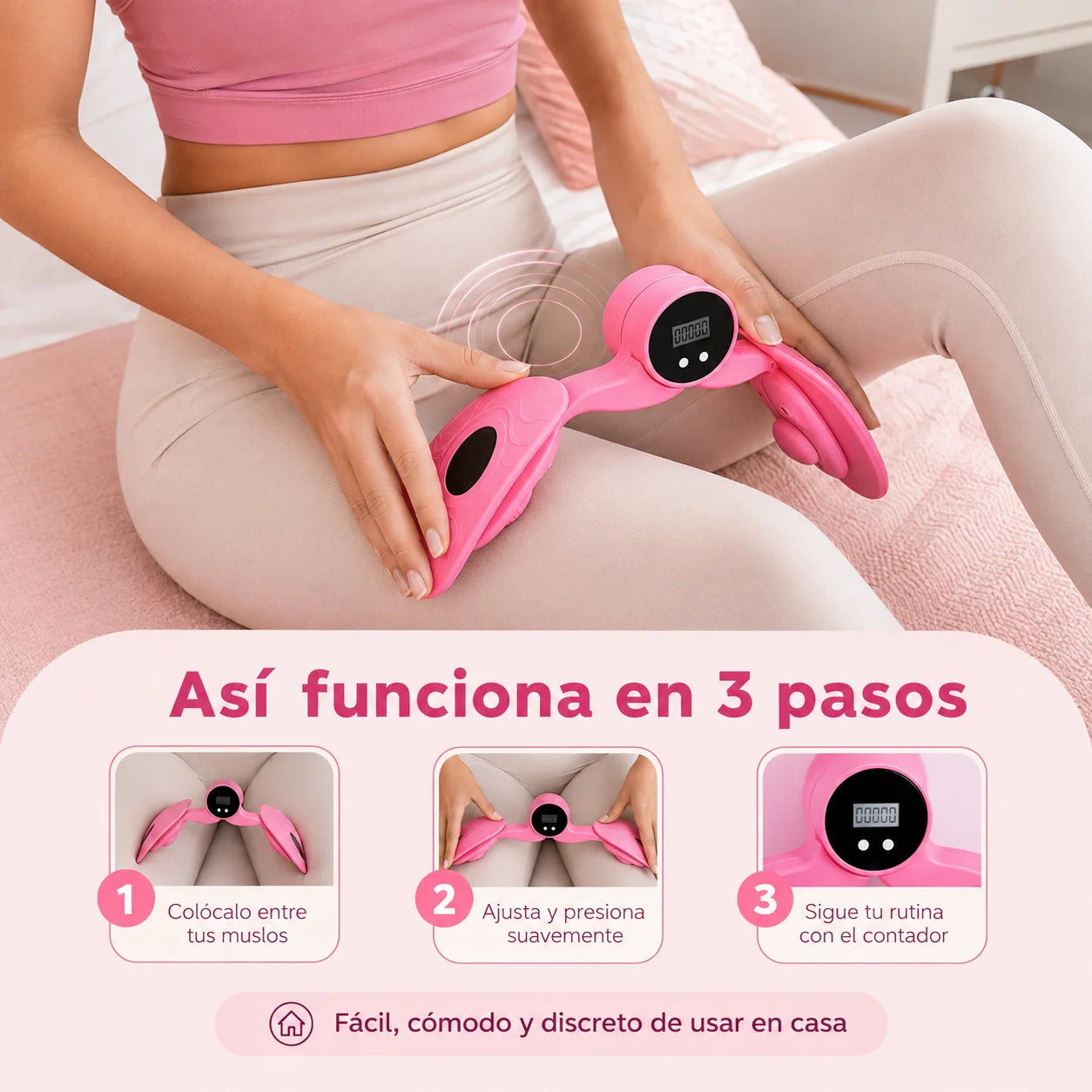 KegelFit Pro 3 Niveles – Fortalece, Tonifica y Mejora el Control Muscular