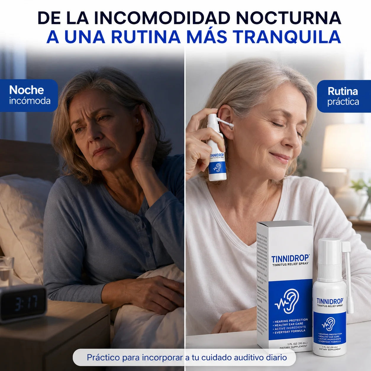 TINNIDROP® – Bienestar auditivo y mayor tranquilidad diaria