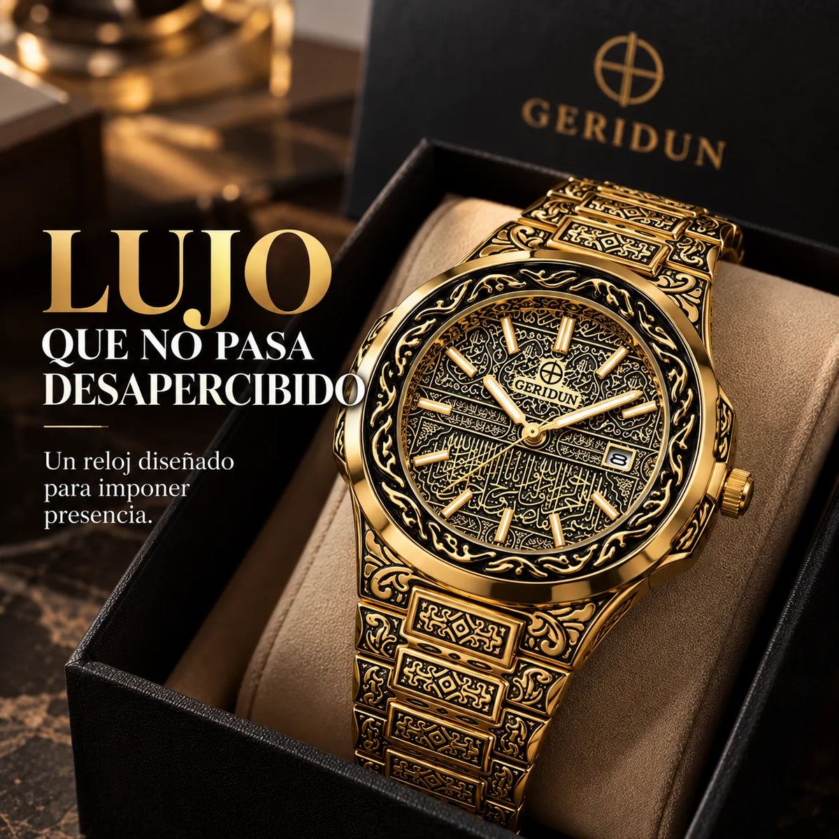 RELOJ IMPERIAL GOLD - Presencia. Elegancia. Distinción.