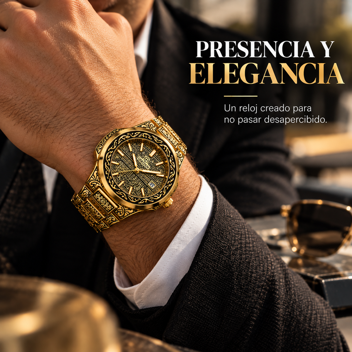 RELOJ IMPERIAL GOLD - Presencia. Elegancia. Distinción.