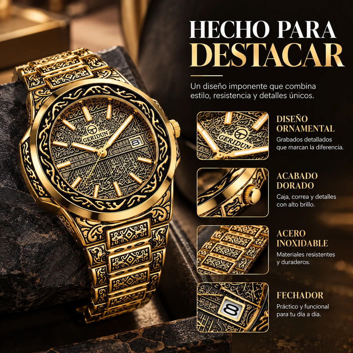 RELOJ IMPERIAL GOLD - Presencia. Elegancia. Distinción.